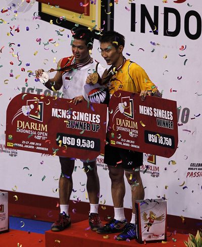 印度羽毛球队强势日本羽毛球队，李宗伟关键制胜的简单介绍