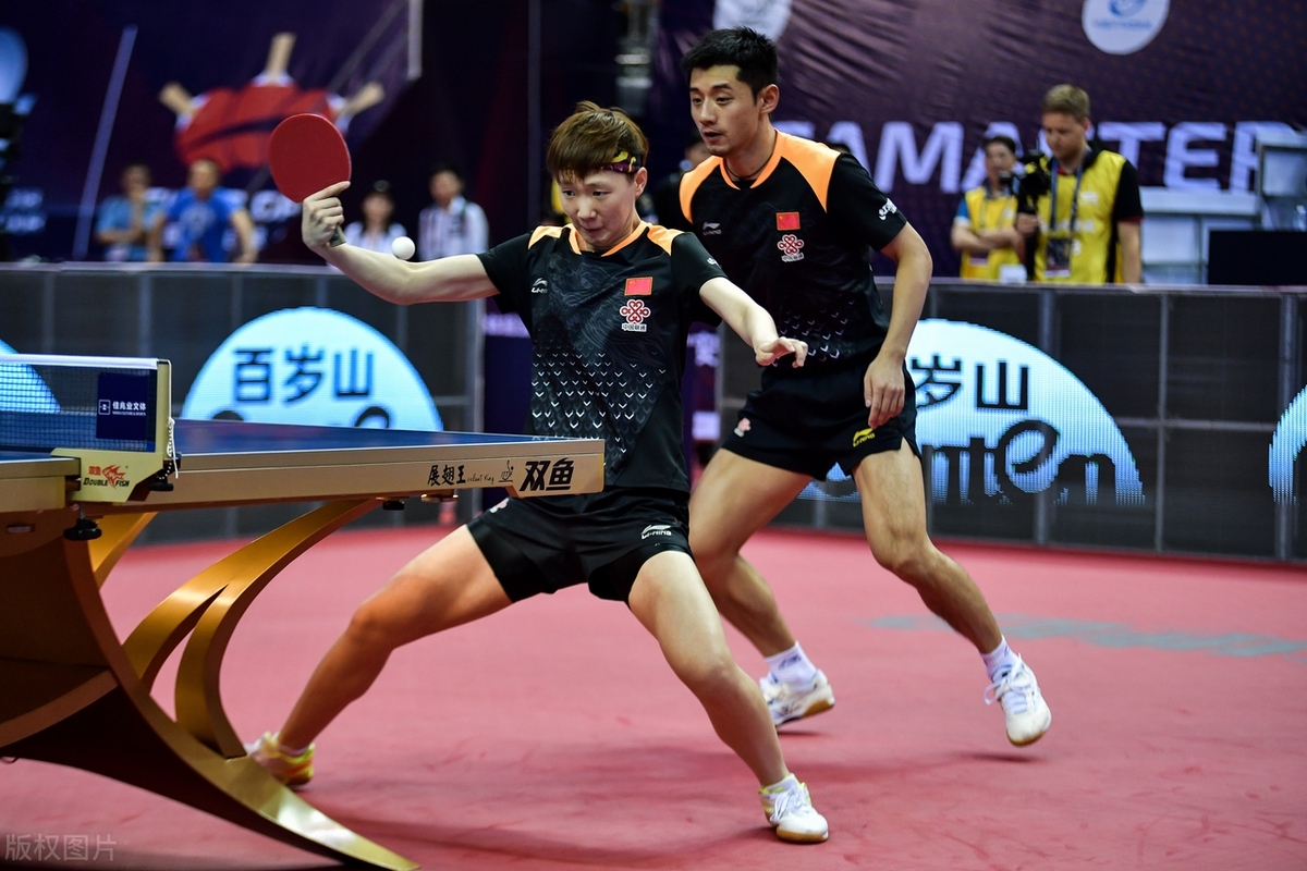 包含奥地利乒乓球队绝地反击德国乒乓球队，张继科高光表现的词条